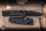 Benchmade Mini Bugout  AXIS Lock Knife Black CF-Elite 2.8" S30V Black 533BK-2