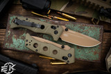 Benchmade Mini Adamas AXIS Lock Knife Olive Green G10 3.3" CPM CruWear Flat Earth 273FE-2