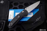 Benchmade Griptilian AXIS Lock Folding Knife Black 3.45" Satin Drop Point 551-S30V