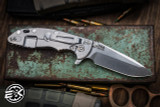 Rick Hinderer Knives XM-18 3.5? Spanto-Stonewash-FDE G10 RHK-75