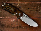 Rick Hinderer Knives Halftrack-Slicer-Stonewash Bronze-Black G10 RHK-244