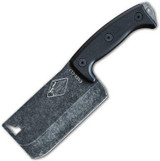 ESEE Knives Expat Cleaver Fixed Blade Knife Black G-10 5.5" Black SW CL-1