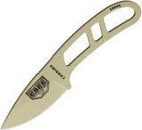 ESEE Knives Candiru Desert Tan Fixed Blade Neck Knife 2" Blade