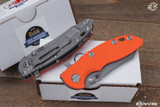 Rick Hinderer Knives XM-18 3″ Orange G10 Skinner-Working Finish