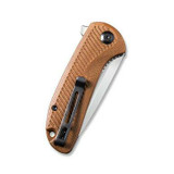 CIVIVI  Durus Flipper Knife Brown G10 Handle (3'' Satin D2) C906B