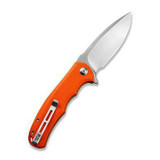 CIVIVI Praxis Flipper Orange G10 Handle (3.75'' Satin 9Cr18MoV) C803D