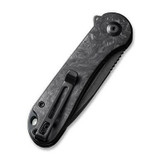 CIVIVI Blade HQ Exclusives SKU - Elementum Flipper Knife Marble Carbon Fiber Handle (2.96'' Black Stonewashed D2) C907J