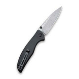 CIVIVI Governor Thumb Studs Knife Black G10 Handle (3.86” Damascus) C911DS