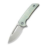 CIVIVI Odium Flipper Knife Natural G10 Handle (2.65" Stonewashed D2) C2010F