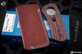 Benchmade Cigar Cutter Red/Brown Richlite 1500