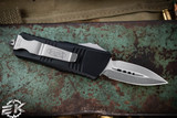Microtech Mini Troodon OTF Automatic Cali Legal Knife 1.9" Dagger Stonewash 238-10