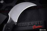 Bastinelli Knives Custom Sloth Black G10 3" Satin Karambit