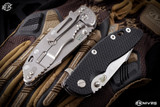Rick Hinderer Knives XM-18 Black G10 3.5″ Skinny Harpoon Spanto