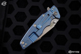Rick Hinderer Knives Eklipse Red/Blue Stonewash 3.5″ Harpoon Spanto