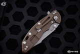 Rick Hinderer Knives XM-18 Orange/Bronze 3.5″ Skinny Harpoon Spanto