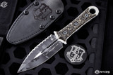 Microtech/Borka Blades SBD  2 Saints 4.3" Urban Camo Serrated Dagger  201-3USCS