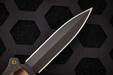 Hawk Knives Deadlock Model B LSCF Carbon Fiber 3.5" Dagger (Blemish)