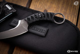 Bastinelli Knives "Mako" Black Ray Skin Bronze Menuki 4.5" PVD