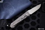 Chris Reeve Umnumzaan Knife Titanium 3.6" S45VN Drop Point (Custom Bead)