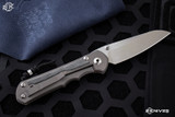Chris Reeve Knives, Large Inkosi Black Micarta Inlay 3.6" S35VN Insingo (Bead)