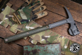 RMJ Tactical "Snuggles" Warhammer Tomahawk Dirty Olive, Tungsten 18" Overall