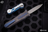Hawk Knives "Deadlock" Marble Carbon Fiber Anodized Accents 3.5" Dagger