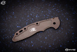 Rick Hinderer Knives XM-18 3.5" Skinny Titanium Scale Battle Bronze