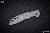 Rick Hinderer Knives XM-18 3.5" Skinny Textured Titanium Scale Working Finish