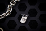 Steel Flame Lion Pendant (Preowned)