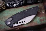 Microtech Hawk Automatic Knife 4" Hawkbill Stonewash 166-10PO (Preowned)
