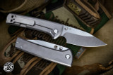 Chaves Knives Scapegoat Street Titanium Framelock 3.5" Satin