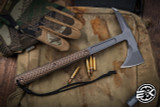 RMJ Tactical Kestrel Hyena Brown G10 Tomahawk Axe 13" Tungsten 