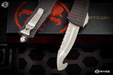 Microtech Combat Troodon Frag Rescue Automatic Knife 3.8" Full Serrated AP Stonewash 601-12APHS
