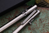 Tactile Turn Bolt Action Titanium Pen Short 5.1" Schmidt EasyFlow