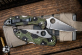 Spyderco Delica 4 Folding Knife Zome Green FRN 2.88" Satin C11ZFPGR