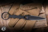Benchmade SOCP Dagger Fixed Blade Knife 3.2" 440C Dagger Black 176BK