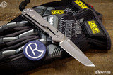 Chris Reeve Knives Small Sebenza 31, Glass Blasted 3" Tanto 1687