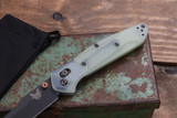 Benchmade Osborne AXIS Lock Knife Natural G10 3.4" M4 Black Reverse Tanto 940BK-2004 (PREOWNED)