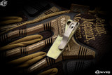 Maverick Customs "TinyPry" Green Titanium Logo Pry Bar Bottle Opener 2.5"