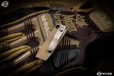 Maverick Customs "TinyPry" Bronze Titanium Logo Pry Bar 2.5"
