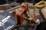 Craig Bolin Custom Shop Knuck Gold/Vintage Wood Grain Micarta Micarta