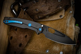 Medford Infraction Folding Knife Black PVD Titanium 3.6" S45VN PVD Drop Point