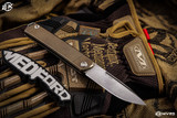 Medford Gentleman Jack Slip Joint Knife Bronze Titanium 3.1" S35VN Tumbled Drop Point