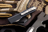 Microtech UTX-70 OTF Automatic 2.4" Tanto Satin 149-4 (Preowned)