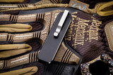 D Rocket Designs/ARS '007" OTF Automatic 2' Stonewash Tanto (Preowned)