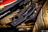 Spyderco Endura 4 Lightweight Folding Knife Black FRN 3.75" Black Serrated C10PSBBK