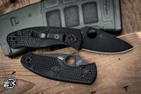 Spyderco Persistence Lightweight Folding Knife Black FRN 2.75" 8Cr13MoV Drop Point Black C136PBBK