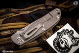 Rick Hinderer Knives FireTac Spanto Folding Knife Coyote Tan G10 3.6" Working Finish