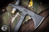 RMJ Tactical Kestrel Feather Black G10 Tomahawk Axe 13" Tungsten