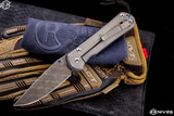 Chris Reeve Knives Large Sebenza 31 Left-Hand Titanium 3.6" Drop Point L31-1007